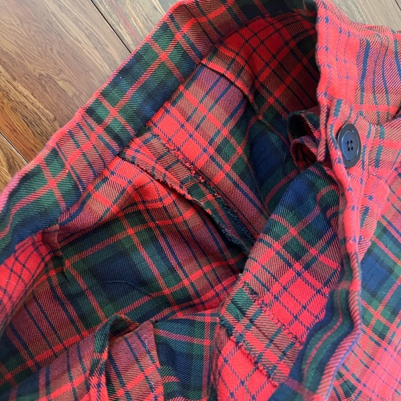 Plaid High Waisted Trousers - Picture 5 of 5